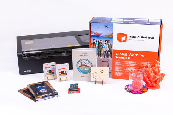 Maker's Red Box Global Warning