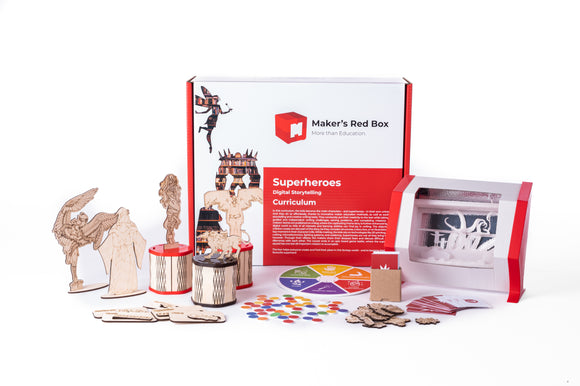 Maker's Red Box Superheroes