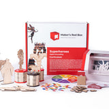 Maker's Red Box Superheroes + Craftbot Bundle