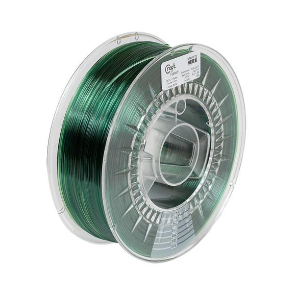 PET-G filament Transparent Green 1kg