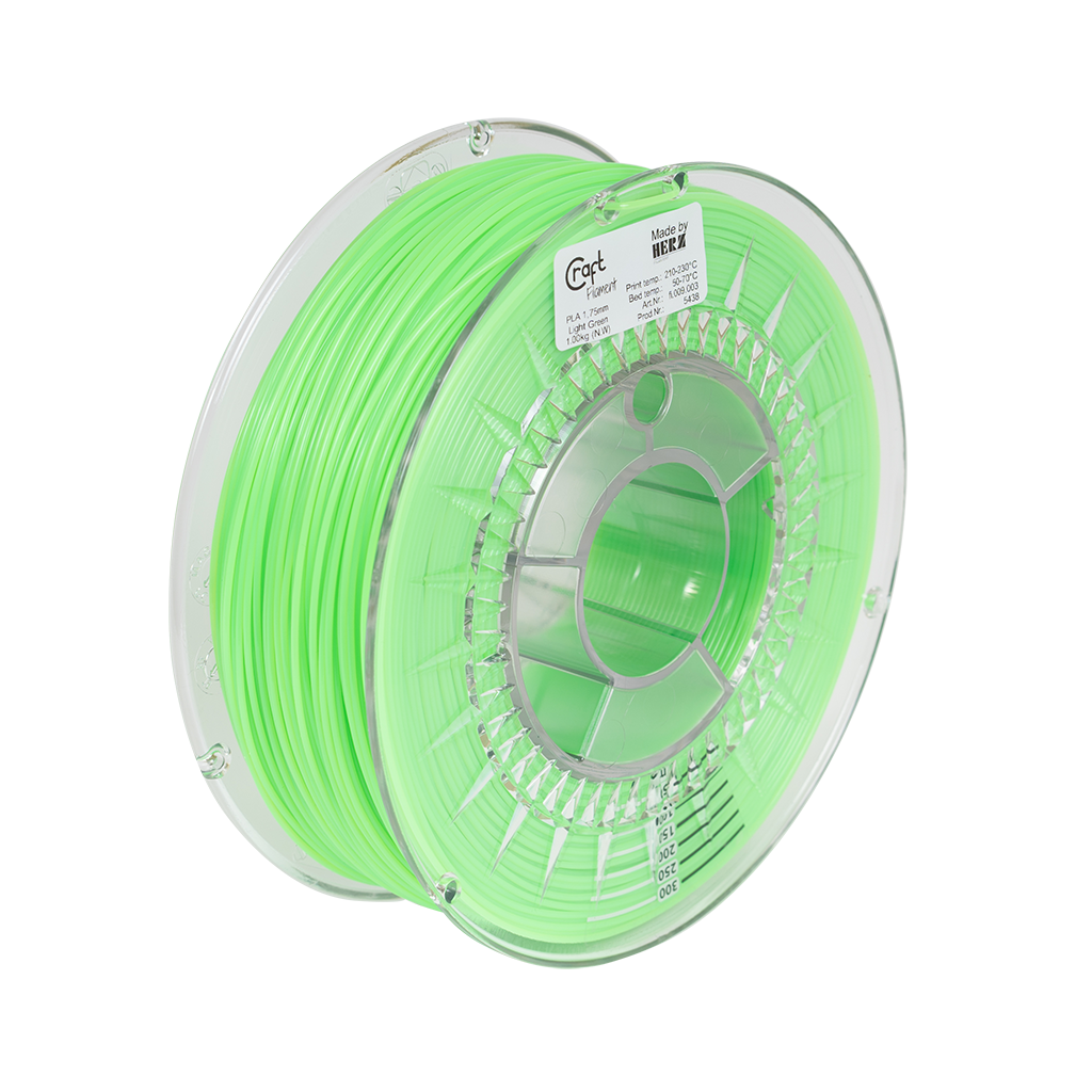 PLA filament Light Green 1kg