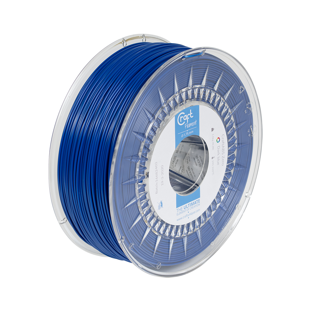 ABS Zero filament Dark Blue 1kg