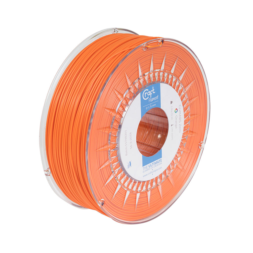 ABS Zero filament Orange 1kg
